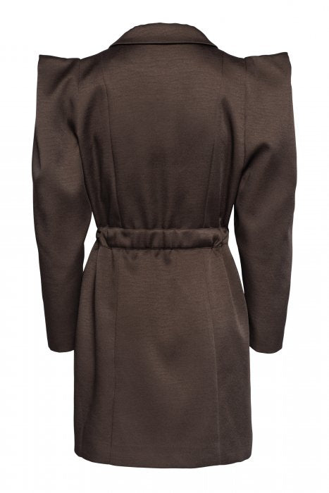 Olivine Dress - Deep Brown