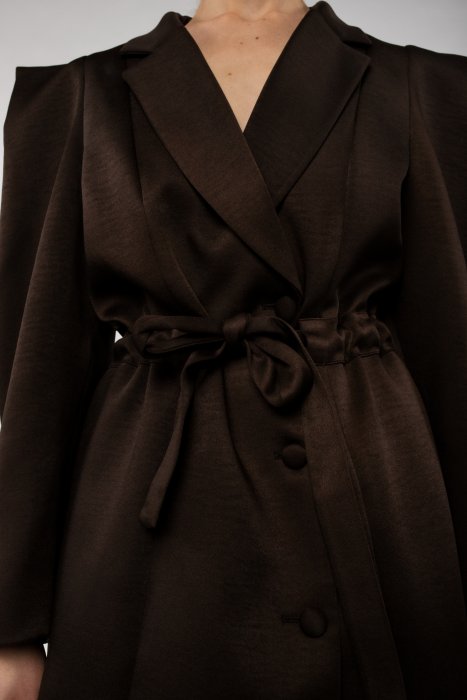 Olivine Dress - Deep Brown