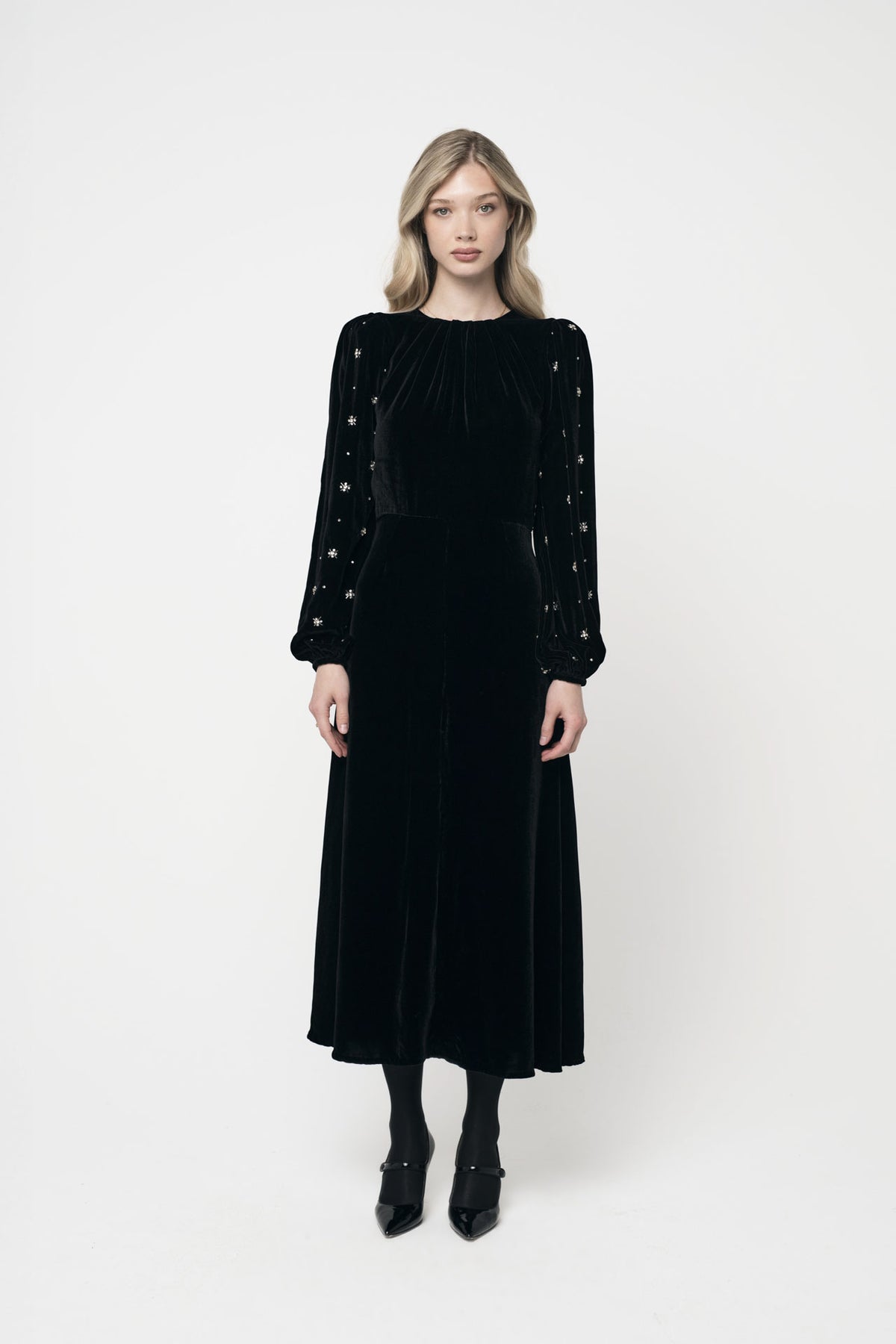 Ava Embellished - Svart