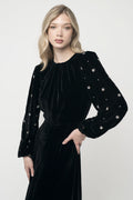 Ava Embellished - Svart