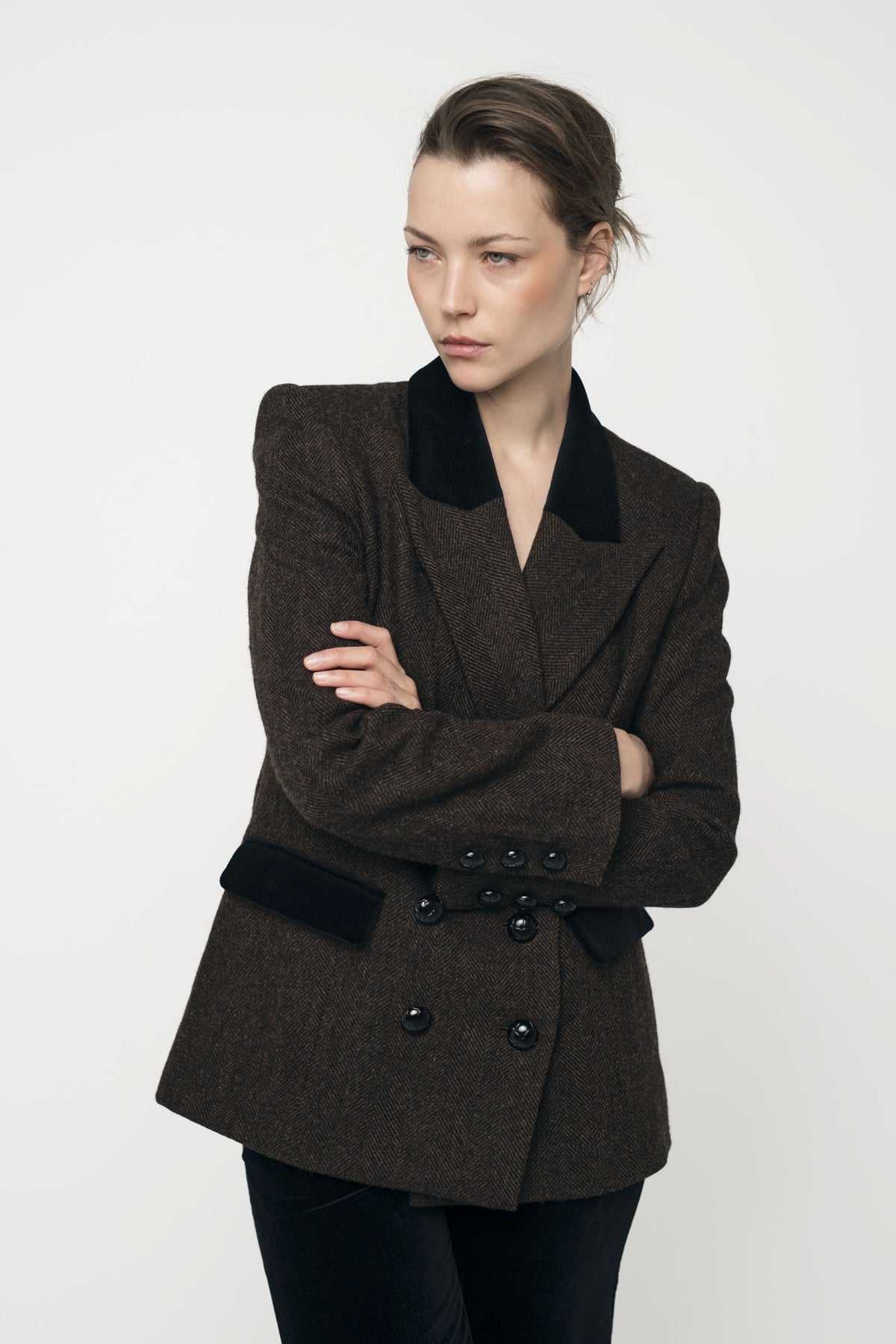 Dune Herringbone - Brun
