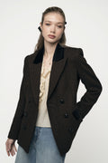Dune Herringbone - Brun