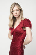 Marley Jacquard - Röd