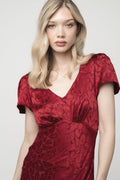 Marley Jacquard - Röd