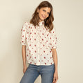 Pia Tjelta Molly Schiffly blus