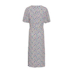 Skyler Dress - Pink/Apricot Flower