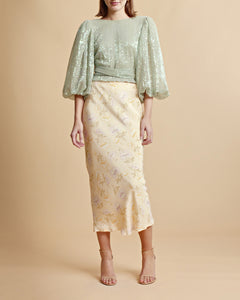 Sequins Blouse - Green