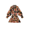 Striped Shirt Dress - Evening Roses