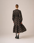 Poplin Smocking Dress - Midnight Paisley