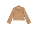 Tailored Caban Jacket - Camel