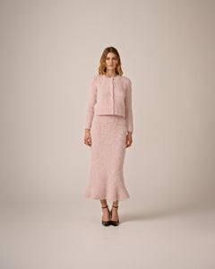Knit Jacket - Dusty Pink