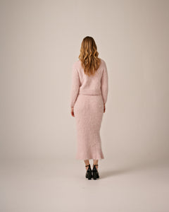 Knit Jacket - Dusty Pink