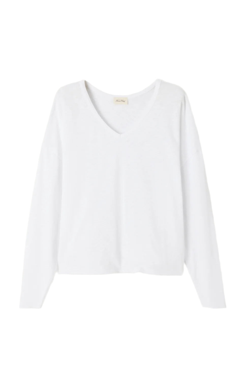 Sonoma Longsleeve V Neck - Vit
