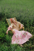 Organza maxikjol - Cherry Blossom