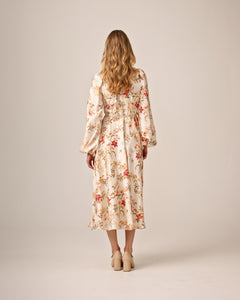 Viscose Shirt Dress - Botanical