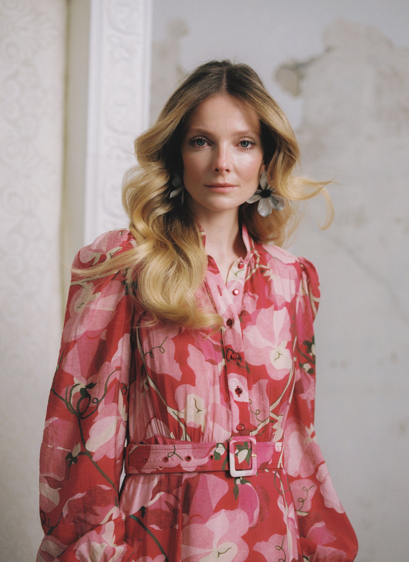 Viscose Belt Dress - Amour