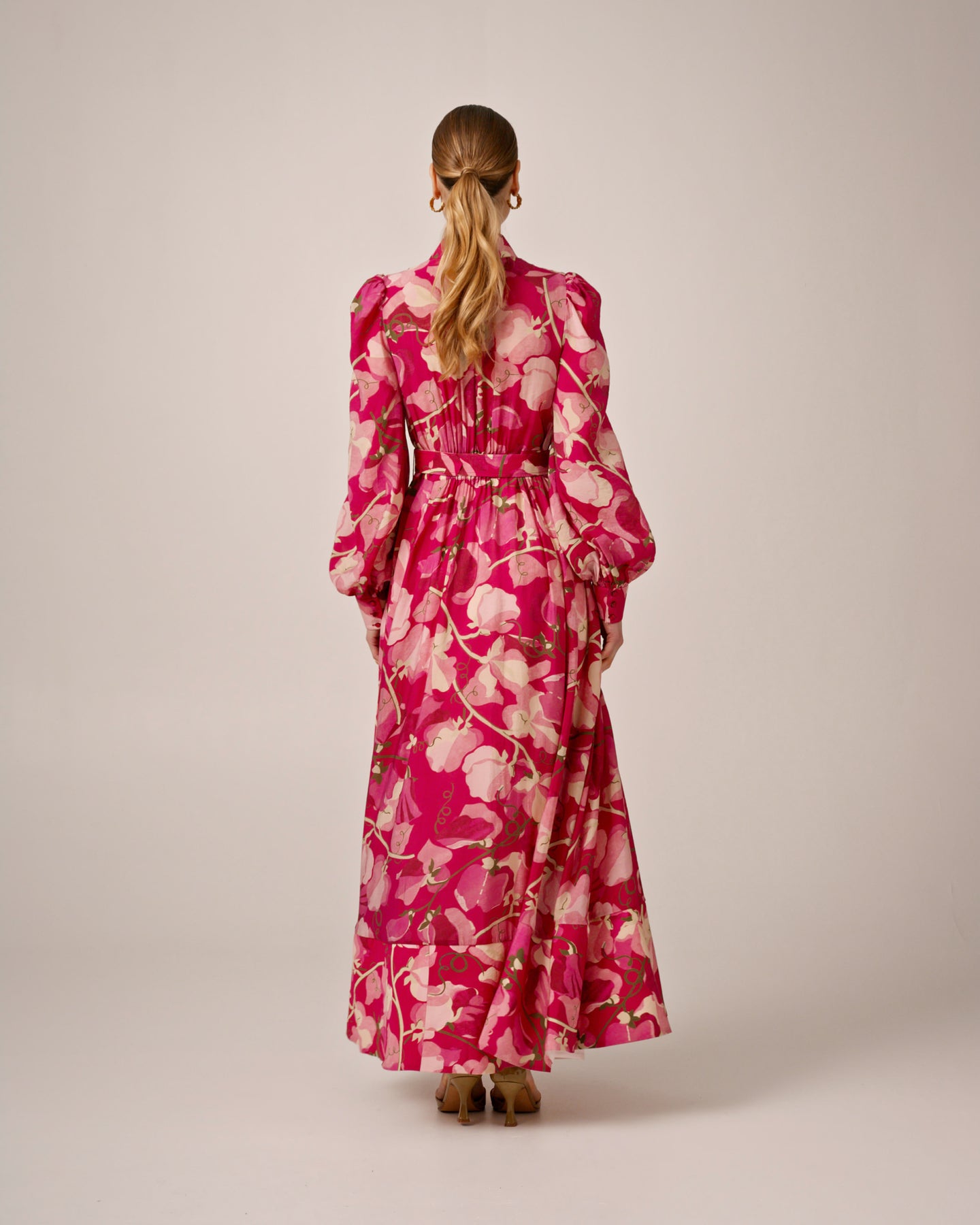 Viscose Belt Dress - Amour
