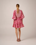 Cotton Slub Mini Dress - Poppy Meadow