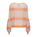 Pacific Knit Sweater - Apricot/Lavender Mix