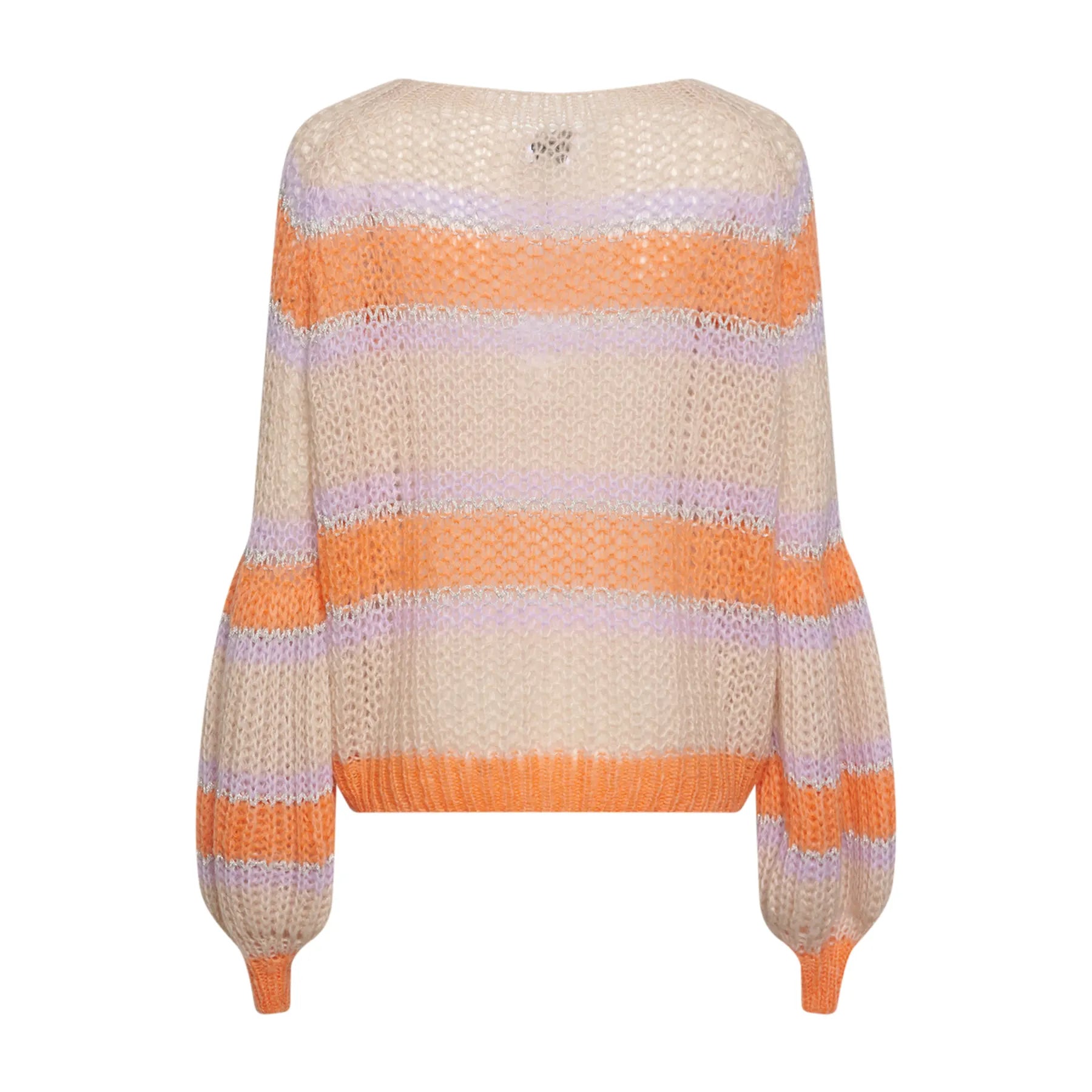 Pacific Knit Sweater - Apricot/Lavender Mix