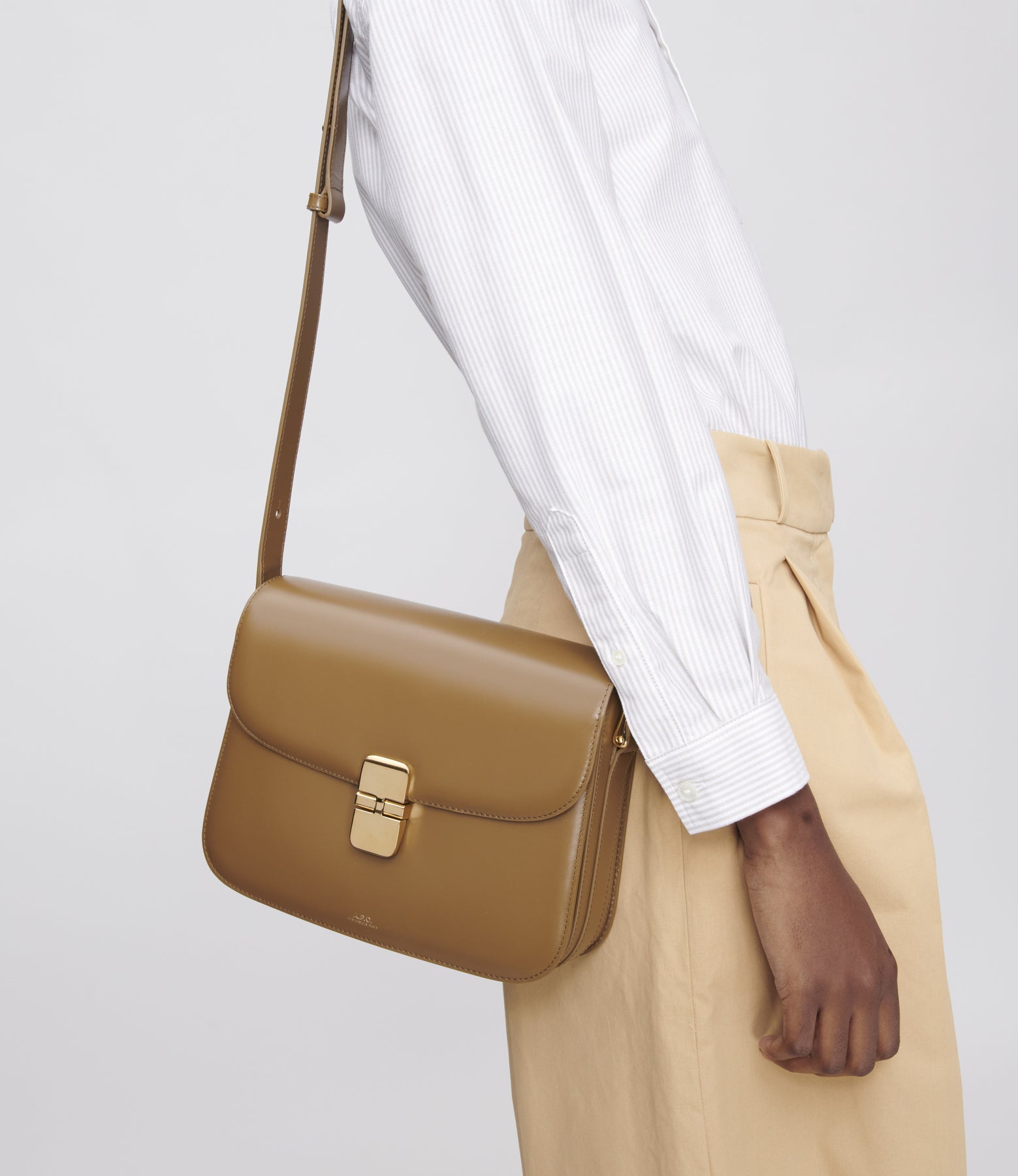 A.P.C. Sac Grace Small - Brun