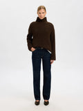 Gabriella Ls Knit High Neck - Delicioso Melange