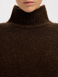 Gabriella Ls Knit High Neck - Delicioso Melange