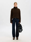 Gabriella Ls Knit High Neck - Delicioso Melange