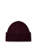 Lulu Wool Blend Knit Mössa - Fig Melange