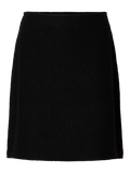 Darla Hw Knit Skirt - Svart