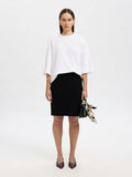 Darla Hw Knit Skirt - Svart
