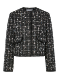Yasvalenda Ls Tweed Jacket - Show - Black