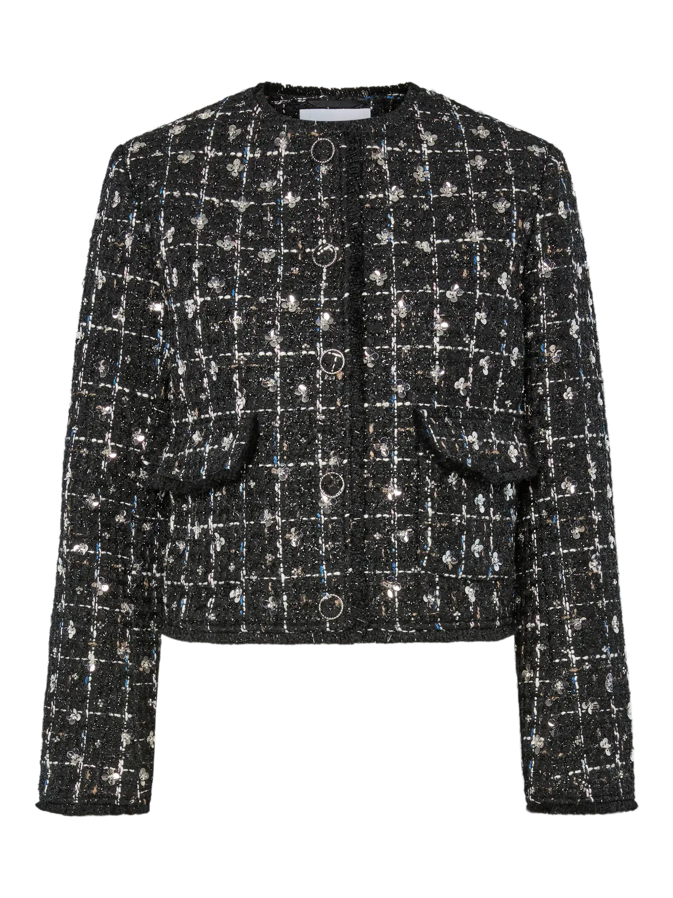 Yasvalenda Ls Tweed Jacket - Show - Black