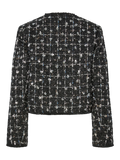 Yasvalenda Ls Tweed Jacket - Show - Black