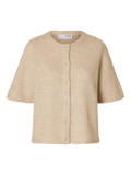 Selected Femme Lulu 2/4 Kofta - Birch Melange
