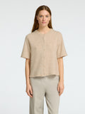 Selected Femme Lulu 2/4 Kofta - Birch Melange