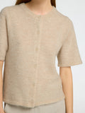 Selected Femme Lulu 2/4 Kofta - Birch Melange
