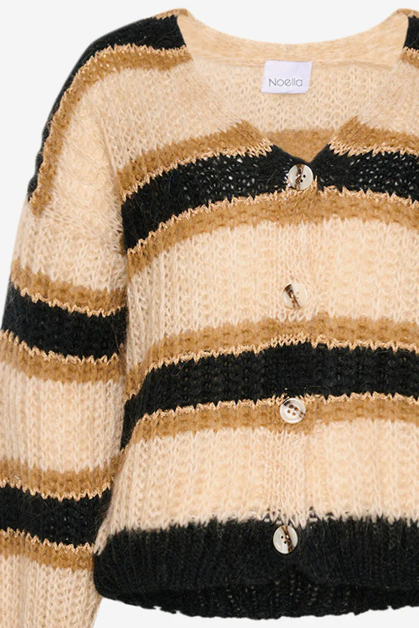 Pacific Knit Cardigan - Camel Mix