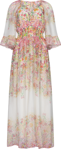 Celia Long Dress - Rosa