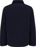 Anne Quilt Solid Jacket - Navy