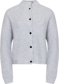 AlphaGZ Short Cardigan - Grey Dawn Melange