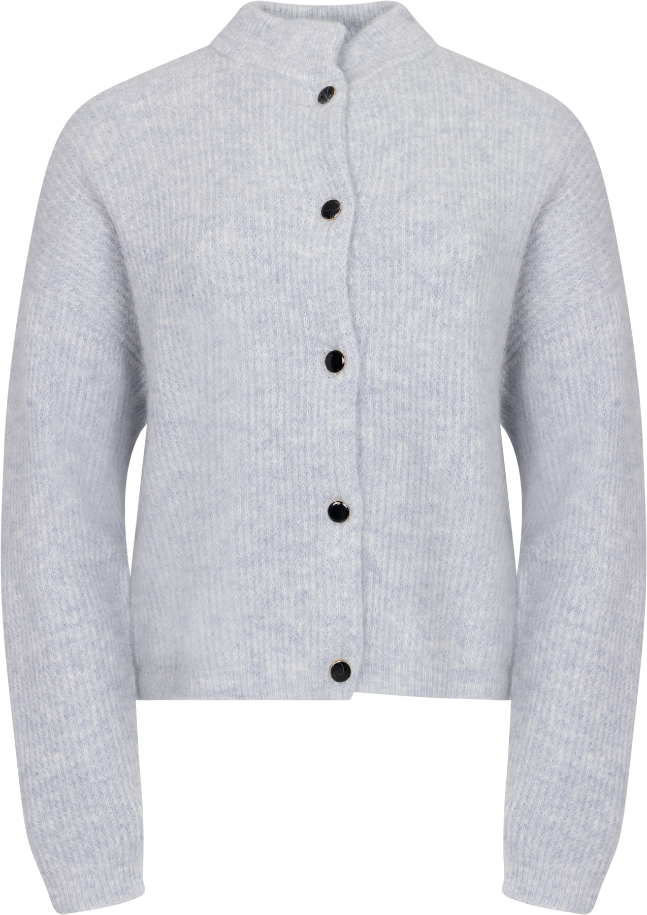 AlphaGZ Short Cardigan - Grey Dawn Melange
