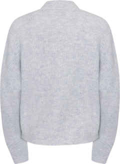 AlphaGZ Short Cardigan - Grey Dawn Melange