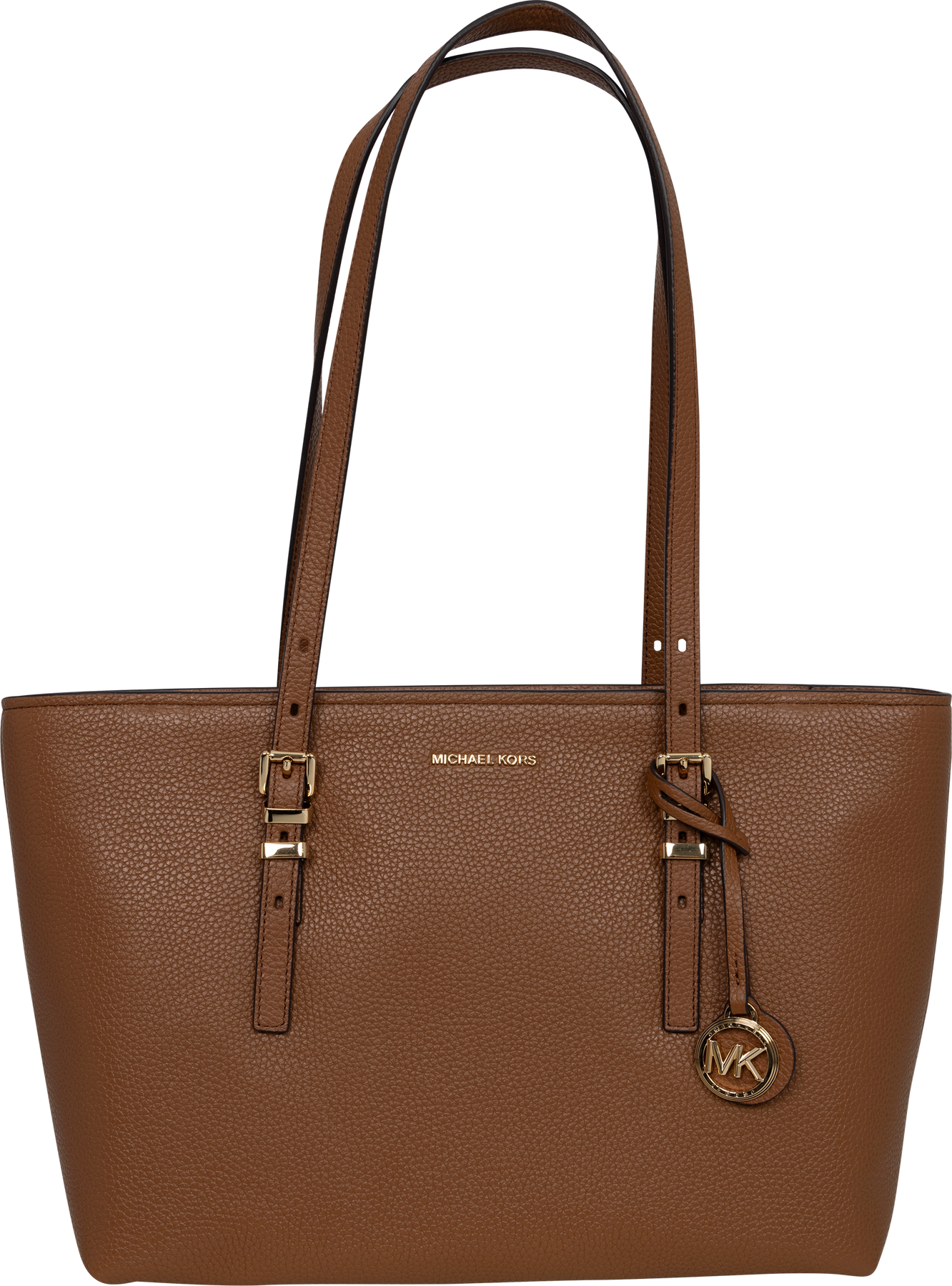 Michael Kors Md Ew Tz Tote - Luggage