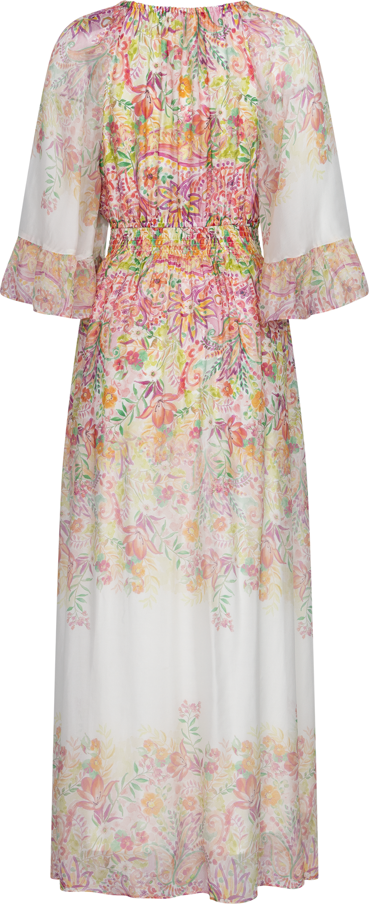 Celia Long Dress - Rosa