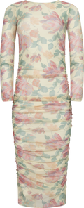 Maiic Mesh Dress - Pastel Garden