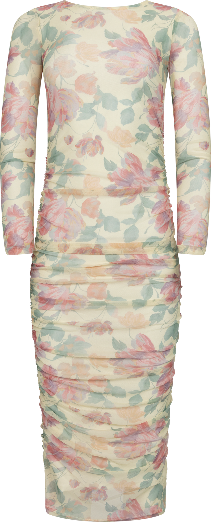 Maiic Mesh Dress - Pastel Garden