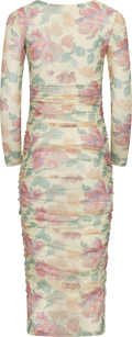 Maiic Mesh Dress - Pastel Garden