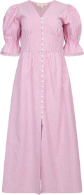 Andrea Dress - Rosa Seersucker