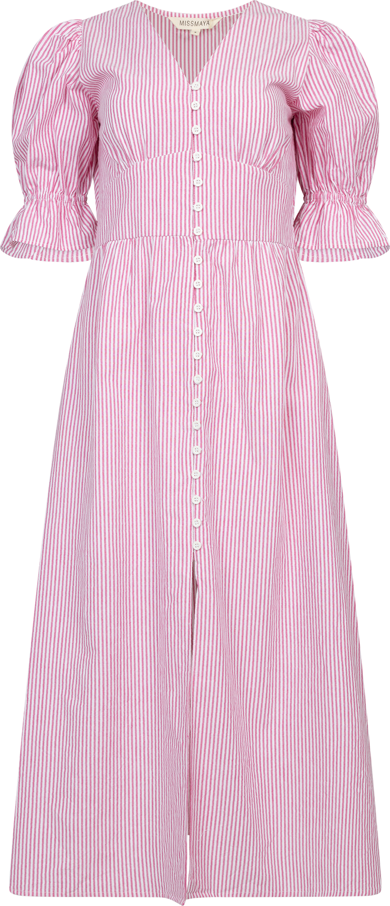 Andrea Dress - Rosa Seersucker